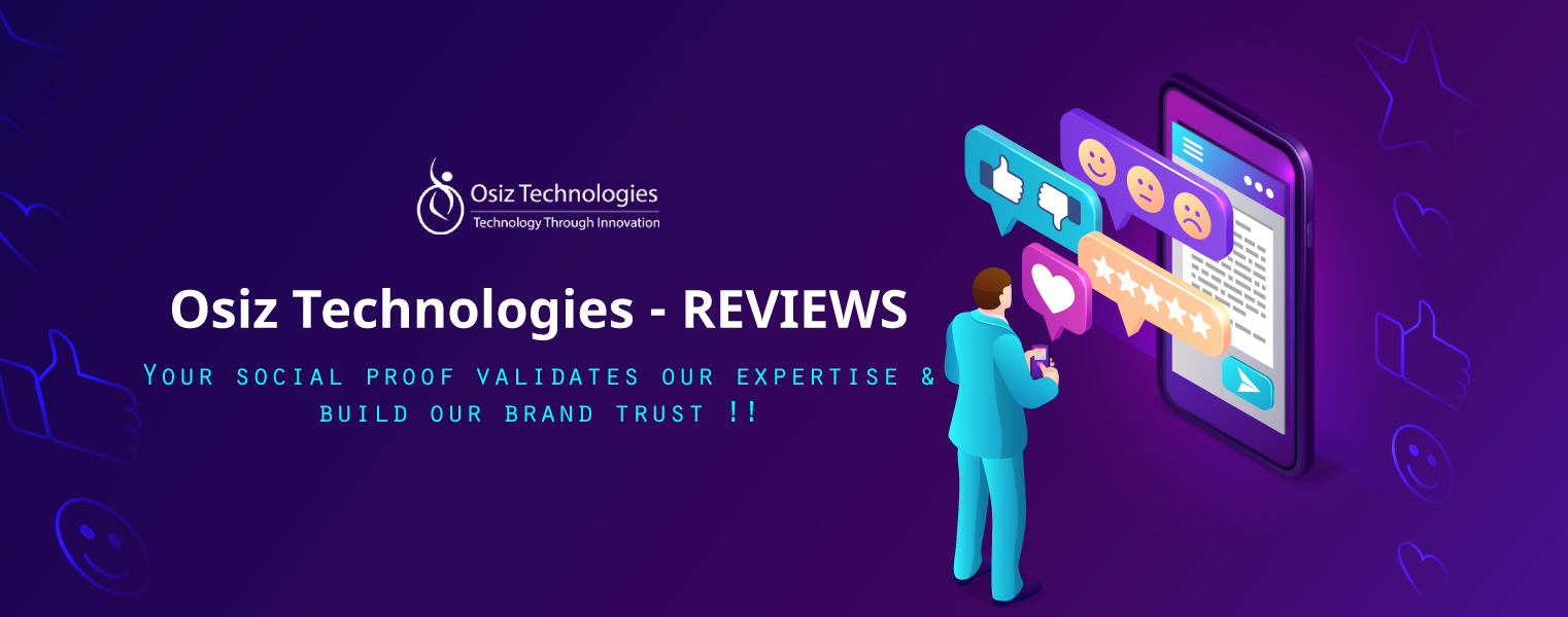 Osiz Technologies Company Reviews and Testimonials