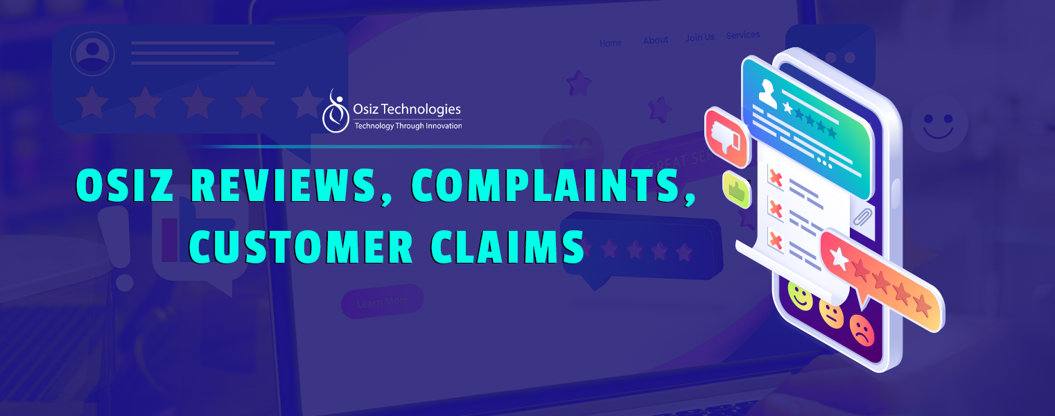 Osiz Technologies : Reviews, Complaints and Customer Claims